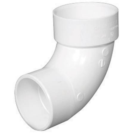 Charlotte Pipe And Foundry 90 deg PVC-Dwv Vent Elbow 1.25 in. 47856